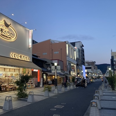 Sanjo Street in Nara